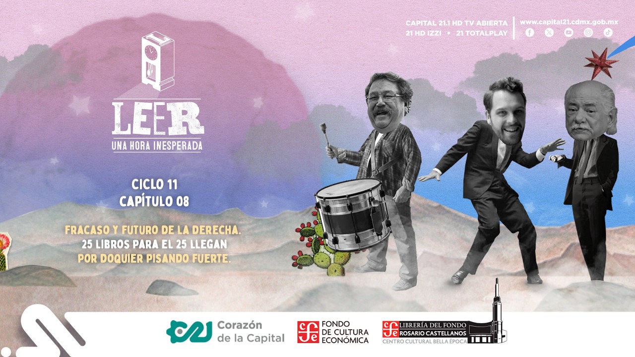 Leer una hora inesperada con Paco Taibo II / 3 Marzo