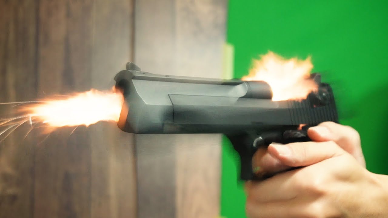 モデルガン】久しぶりにデザートイーグルを発火してみた！ - YouTube