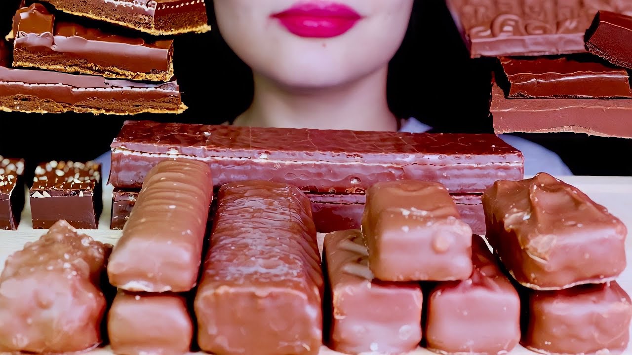 ASMR CHOCOLATE MUKBANG EATING SOUNDS - YouTube
