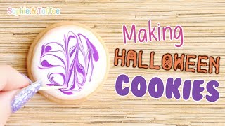 Making Halloween Resin Cookies │ Sophie & Toffee Elves Box September 2022