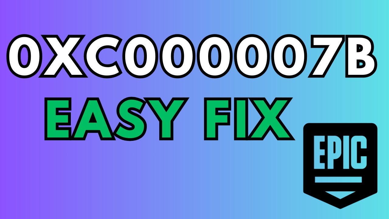 How to Fix Epic Games Launcher Error 0xc00007b in Windows 11 | Full ...