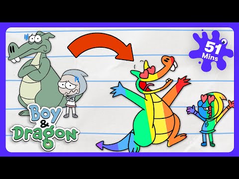 What's Beyond the Rainbow? 🌈 - Boy & Dragon | Kids Cartoons | WildBrain Adventure Mountain