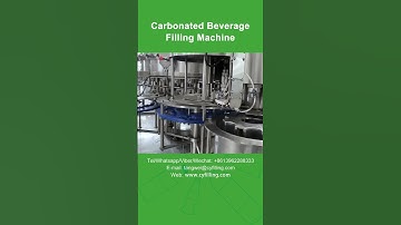 Automatic PET Bottle Carbonated Beverage Filling Machine for Coke, Sprite, Fanta - Chenyu Machinery
