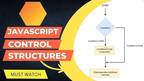JAVASCRIPT CONTROL STRUCTURES