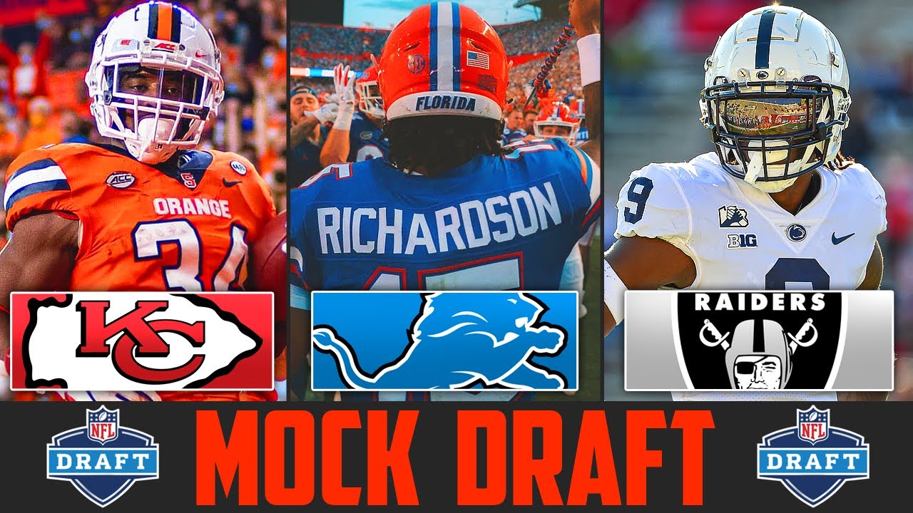 NFL Mock Draft | 2023 NFL Mock Draft Anthony Richardson CJ Stroud Bryce