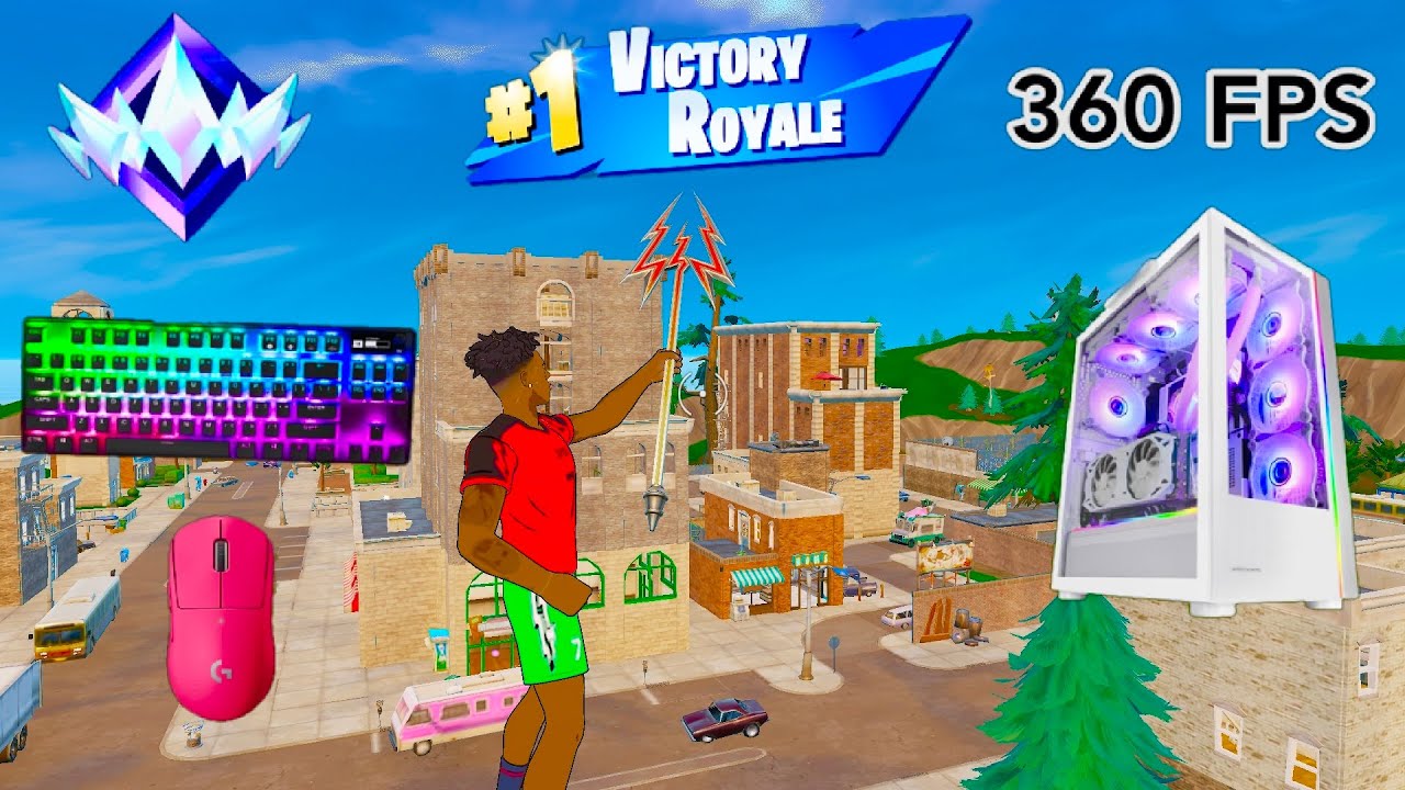 Fortnite Unreal Ranked Reload On PC | Keyboard & Mouse Gameplay | 360 FPS | 4K