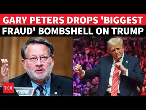 Trump's 'BIGGEST FRAUD' Exposed? Sen. Gary Peters' Shock Reveal; 'HELPED HIS FAMILY TO EARN...'