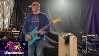 M80sNY Band - I RAN -  #80s #80smusic #guitar #80srock #charvel #drums #bass