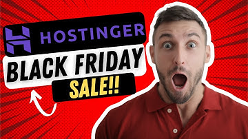 Hostinger Black Friday Coupon (2023) |  Hostinger Cyber Monday SALE!