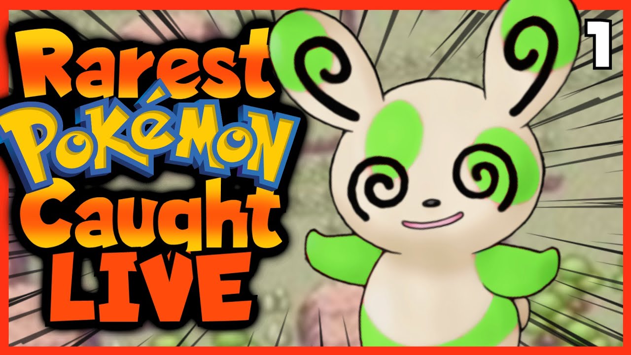 Shiny Hunting The Rarest Pokemon Live Youtube
