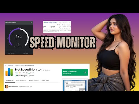 Enable Internet Speed Monitor in Windows Taskbar | How to Add Internet Speed Meter in Windows 10,11