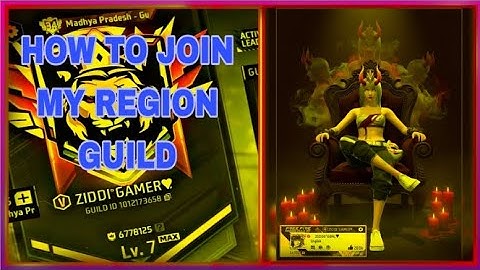 HOW TO JOIN V BADGE GUILD | REGION TOP 1 GUILD | #freefire 