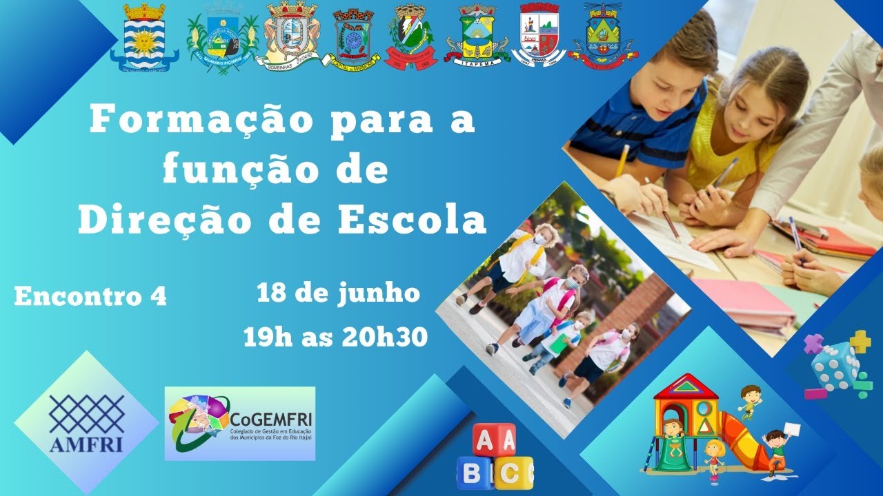 FORMAÇÃO PARA A FUNÇÃO DE DIREÇÃO DE ESCOLA - YouTube