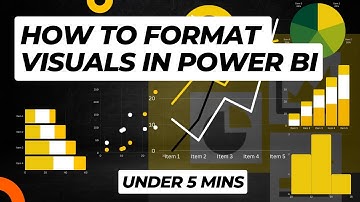 How to format visuals in Power BI | Power BI Tutorials for Beginners