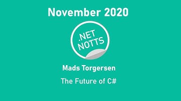 November 2020: Mads Torgersen