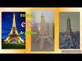 💕Como hacer una torre Eiffel con palitos de madera💋👍 EucaliGOmez