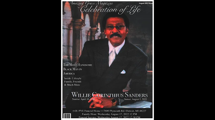 Homegoing Services For Willie Sanders