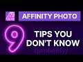 9 AWESOME Affinity Photo Tips, Tricks, and Hacks (That You Probably DON'T Know or use)