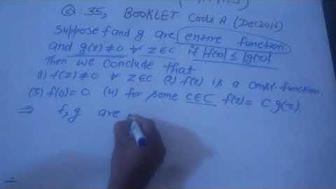 CSIR  NET MATHEMATICS  COMPLEX ANALYSIS DEC 2016