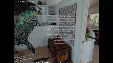 Tons of Carbon per household in the US: Flow multiuser AR dataviz with AI