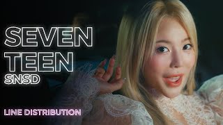 GIRLS GENERATION - Seventeen (Line Distribution) | TheSeverus
