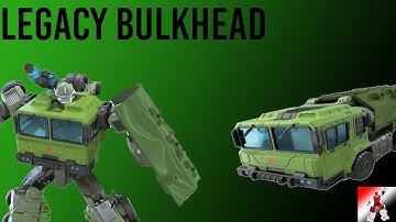 Transformers Legacy Voyager Bulkhead: Omega Reviews