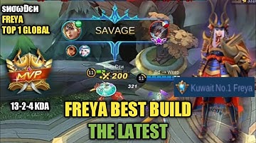 FREYA: COME GRANGER GIVE ME MY SAVAGE! | BEST BUILD | TOP 1 GLOBAL | TOP 1 KUWAIT | sиσωÐєи