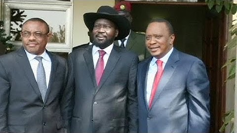 Kenya and Ethiopia leaders in South Sudan in peace effort