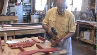 Adirondack Fish chair ottoman assembly video, 1of 3.