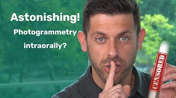 Astonishing! Photogrammetry intraorally?