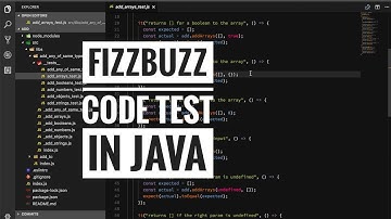 Fizzbuzz code test in Java
