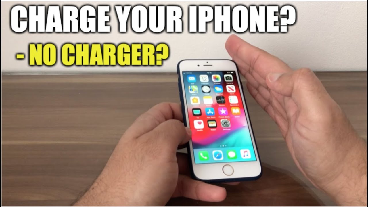 How to Charge Your iPhone without a Charger    New