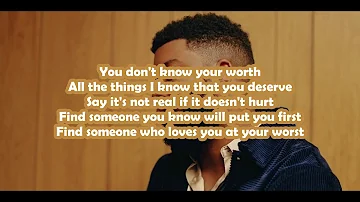 Khalid, Disclosure - Know Your Worth (Lyrics)