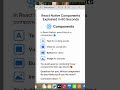 React Native Components Explained in 60 Seconds (Beginner Friendly) 🚀