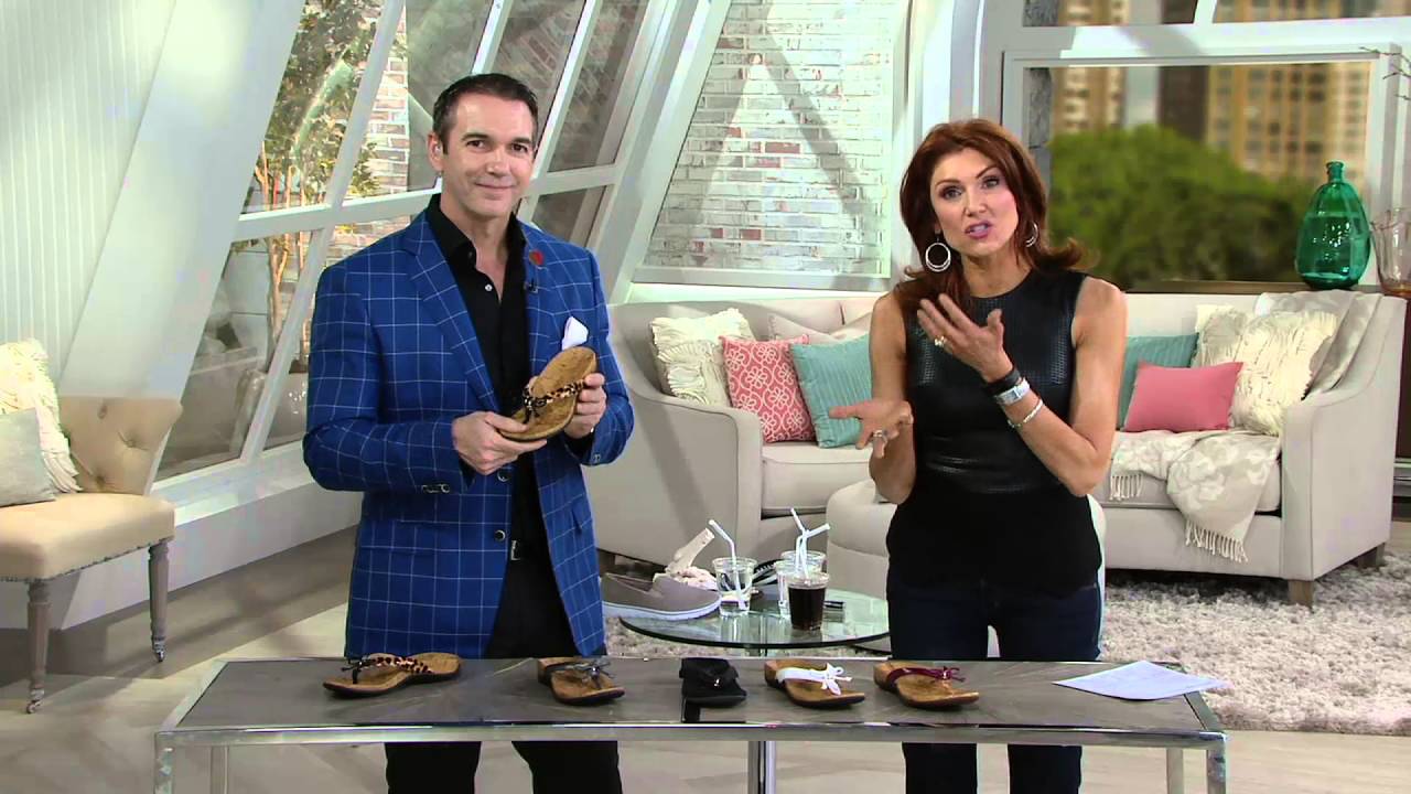 Vionic Orthotic Thong Sandals w/ Bow Detail - Cassie on QVC