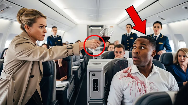 Racist Passenger Throws Drink At Black Man — Then Froze When He Said “I Own This Airline”