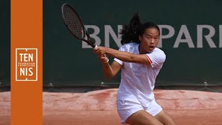 Championnats de France individuels 2022 17/18 ans : Jenny Lim s'impose avec autorité | FFT