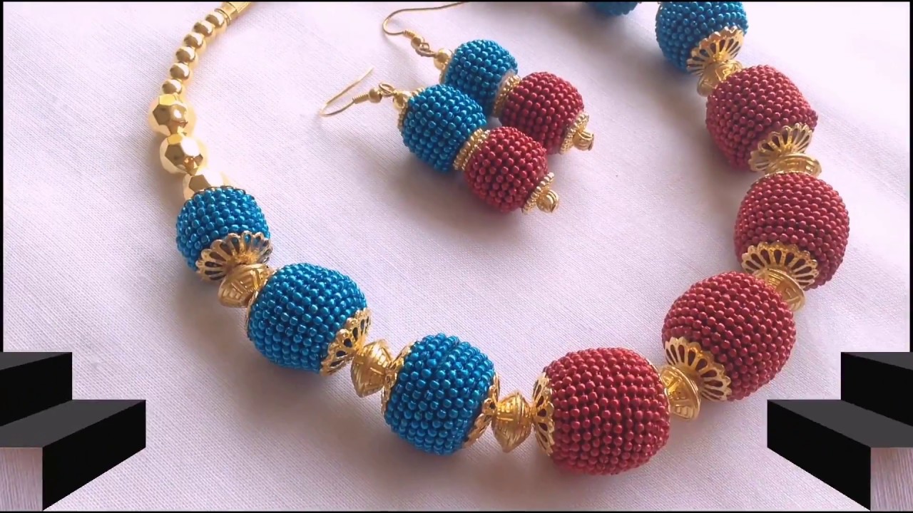 // EASY DIY DESGINER BALL CHAIN NECKLACE//LATEST// YouTube