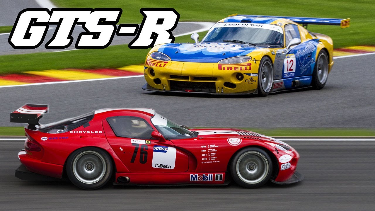 Dodge Viper Gts R Racing At The Nurburgring Spa 18 Youtube