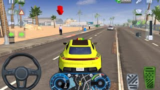 City Taxi Sim 3D - Realistic Car Driving Games Android iOS Gameplay #66 screenshot 5