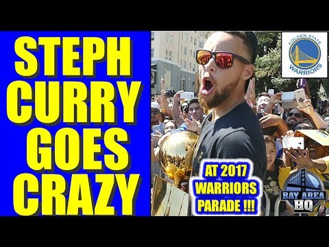 STEPH CURRY GOES CRAZY at 2017 WARRIORS PARADE !! EXCLUSIVE GOLDEN STATE HIGHLIGHTS, AYESHA CURRY