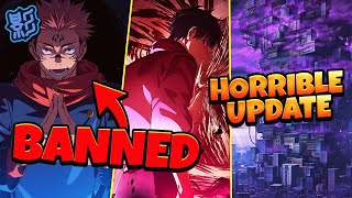 The Worst Update Ever Sukuna BANNED In Tower & Horrible Boss Mechanics | JJK: PHANTOM PARADE