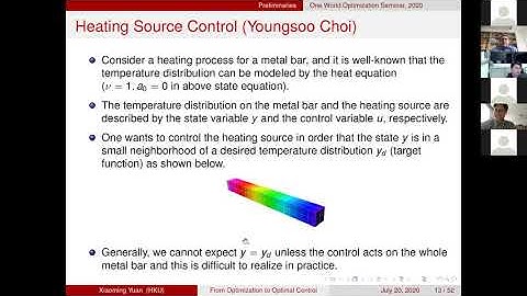 OWOS: Xiaoming Yuan - "From Optimization to Optimal Control: An Algorithmic Design Perspective"