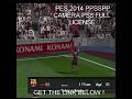 Pes 2014 PPSSPP Camera PS5 #pes #pes2014 #ppsspp