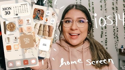 How to customize your iPhone iOS 14 Home Screen *aesthetic*