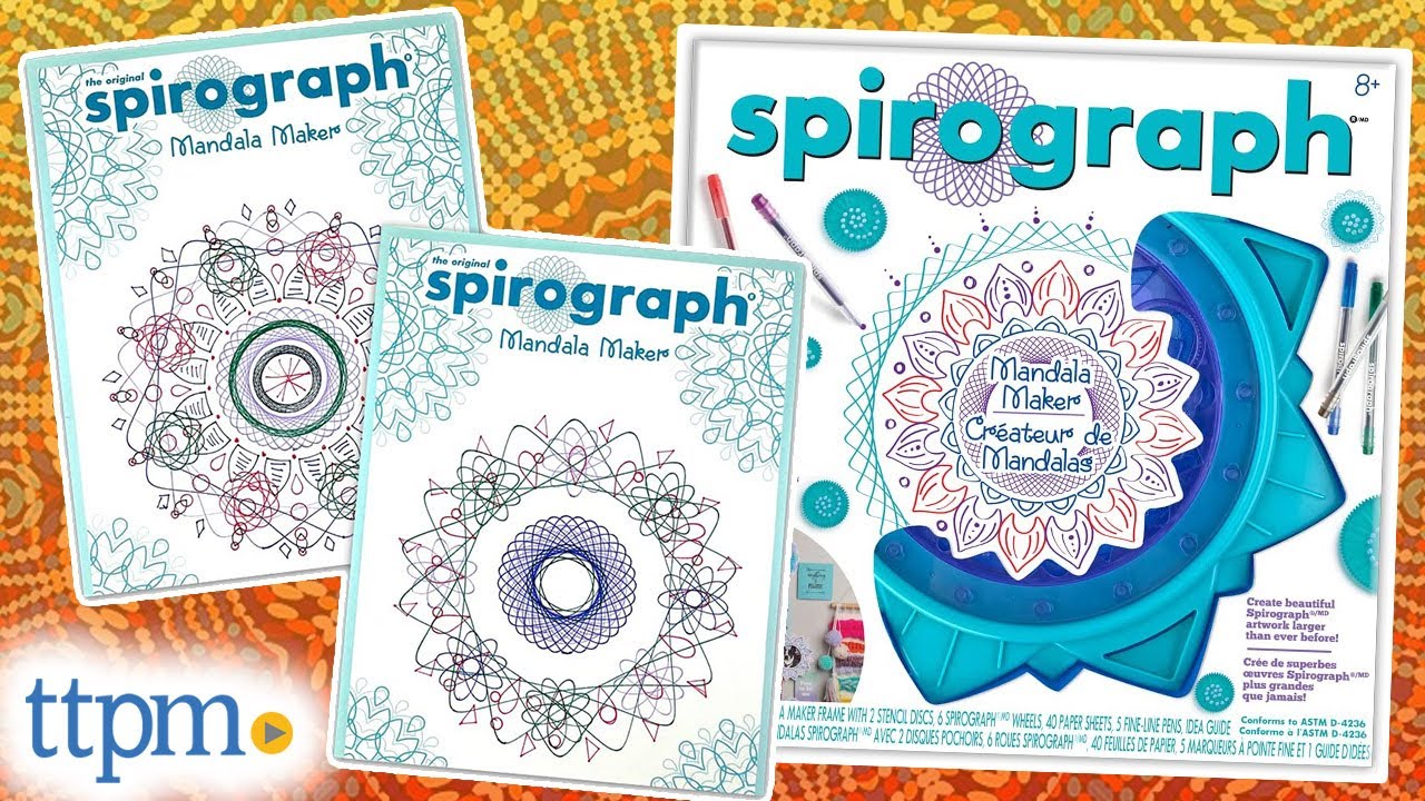 Comparing the new Spirograph® Deluxe Set to the old Super