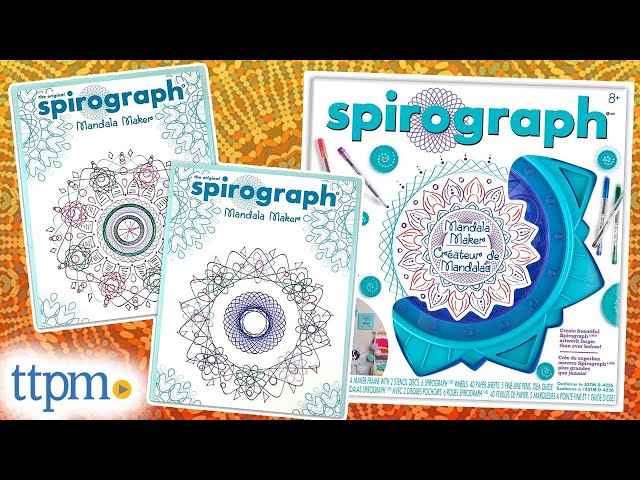 The Original Spirograph Mandala Maker - Best for Ages 8 to 12