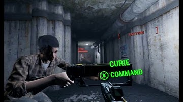 Fallout 4 VR Part 64 - The Switchboard with Deacon - Single Eye First Time Play