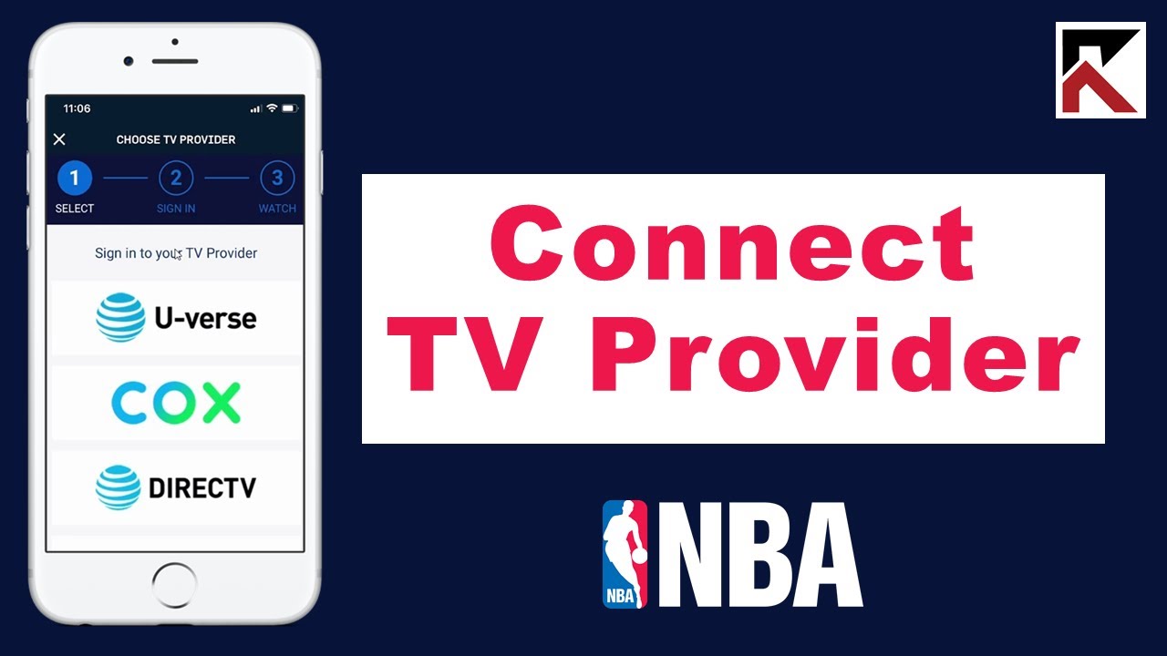 How To Connect TV Provider NBA App