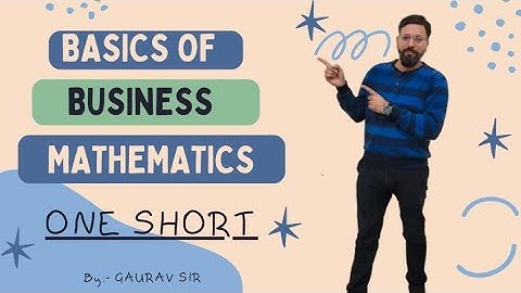 BANKING Ch - 4 ONE SHOT | BASICS OF BUSINESS MATHEMATICS | Class 12th boards